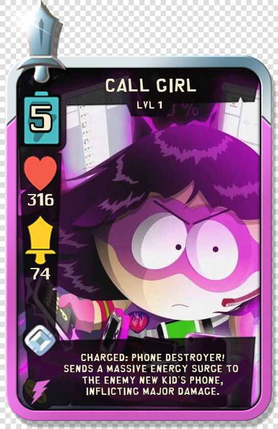 Call Girl South Park The Fractured But Whole  HD Png DownloadTransparent PNG