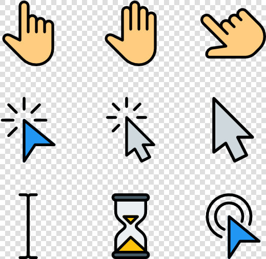 Essential Set   Mouse Icon Vector  HD Png DownloadTransparent PNG