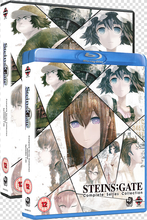 Steins Gate Complete Series Collection   Steins Gate Zero Blu Ray  HD Png DownloadTransparent PNG
