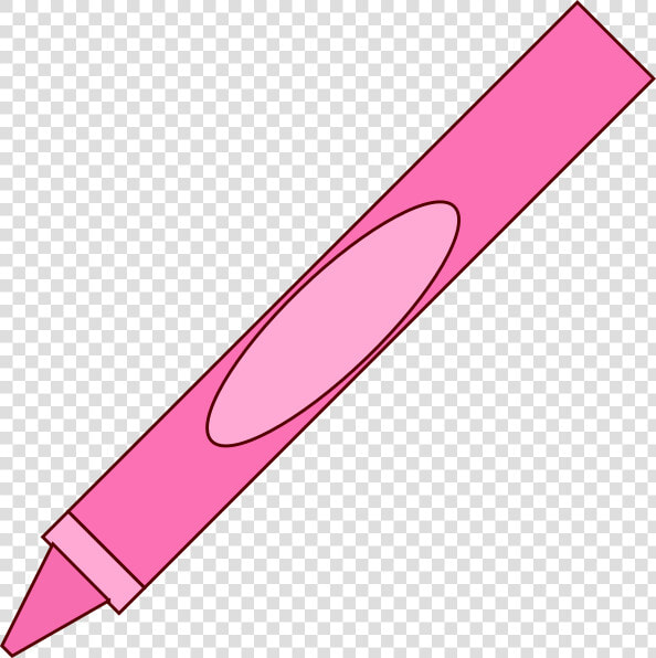 Color Clipart Crayon   Clip Art Pink Crayon  HD Png DownloadTransparent PNG