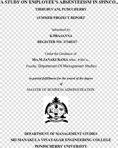 Sri Manakula Vinayagar Engineering College Puducherry  HD Png DownloadTransparent PNG