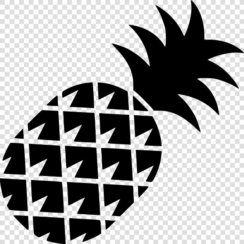 Transparent Pineapple Clipart Black And White   Vector Svg Png Pineapple Svg Free  Png DownloadTransparent PNG