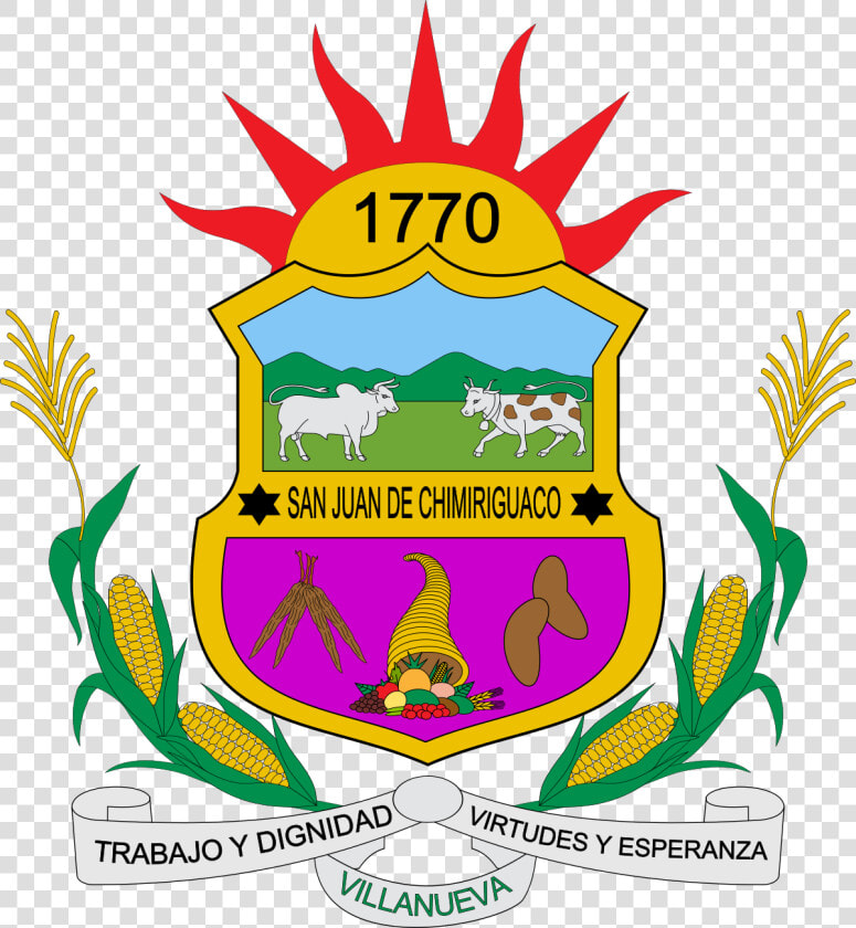 Escudo De Villanueva Bolivar  HD Png DownloadTransparent PNG
