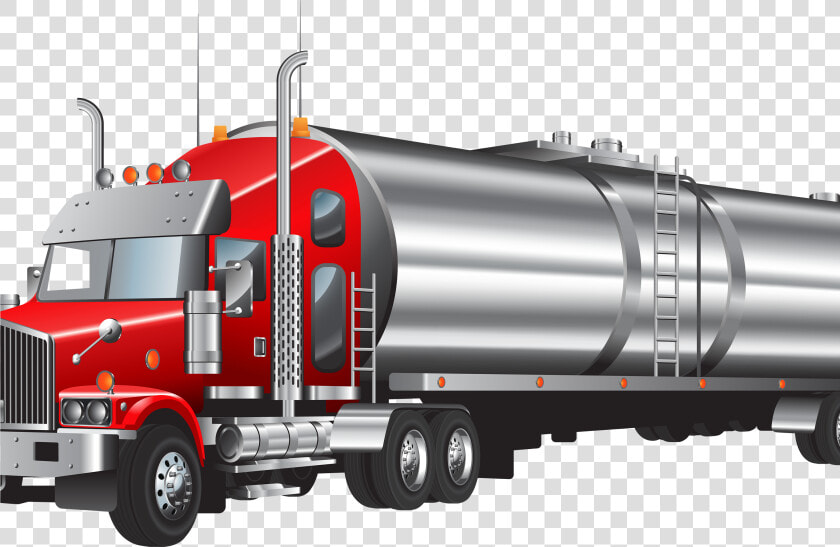 Peterbilt Vector Old   Camion Cisterna De Combustible  HD Png DownloadTransparent PNG