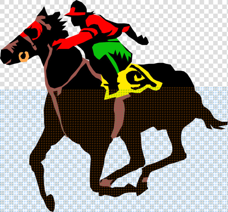 Clip Art Horse Racing Vector   Horse Race Free Vector  HD Png DownloadTransparent PNG