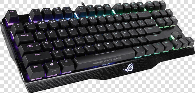Rog Claymore Core  Rgb Led  Cherry Mx Red Switches    Asus Rog Claymore Core  HD Png DownloadTransparent PNG
