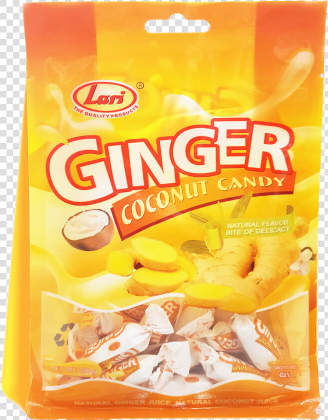 Candy Ginger With Coconut Lari  HD Png DownloadTransparent PNG