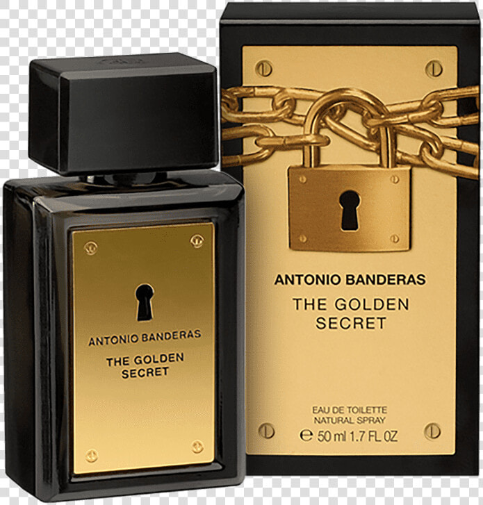 The Golden Secret Antonio Banderas Eau De Toilette   Golden Secret Antonio Banderas  HD Png DownloadTransparent PNG