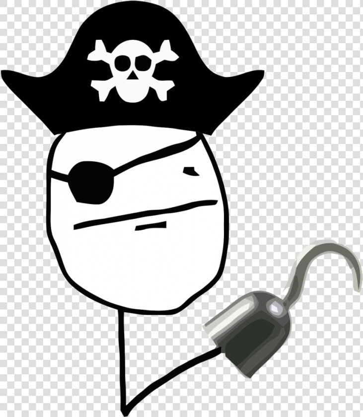 Pirate Poker Face  Hd Png Download   Png Download   Pirate Poker Face Meme  Transparent PngTransparent PNG