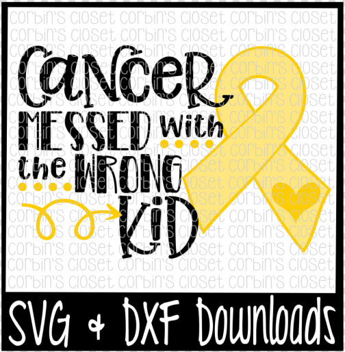 Free Childhood Cancer Svg   Cancer Svg   Cancer Messed   Childhood Cancer Quotes  HD Png DownloadTransparent PNG