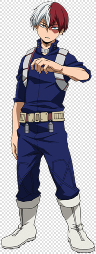 Second Hero Costume   Shoto Todoroki Hero Costume  HD Png DownloadTransparent PNG