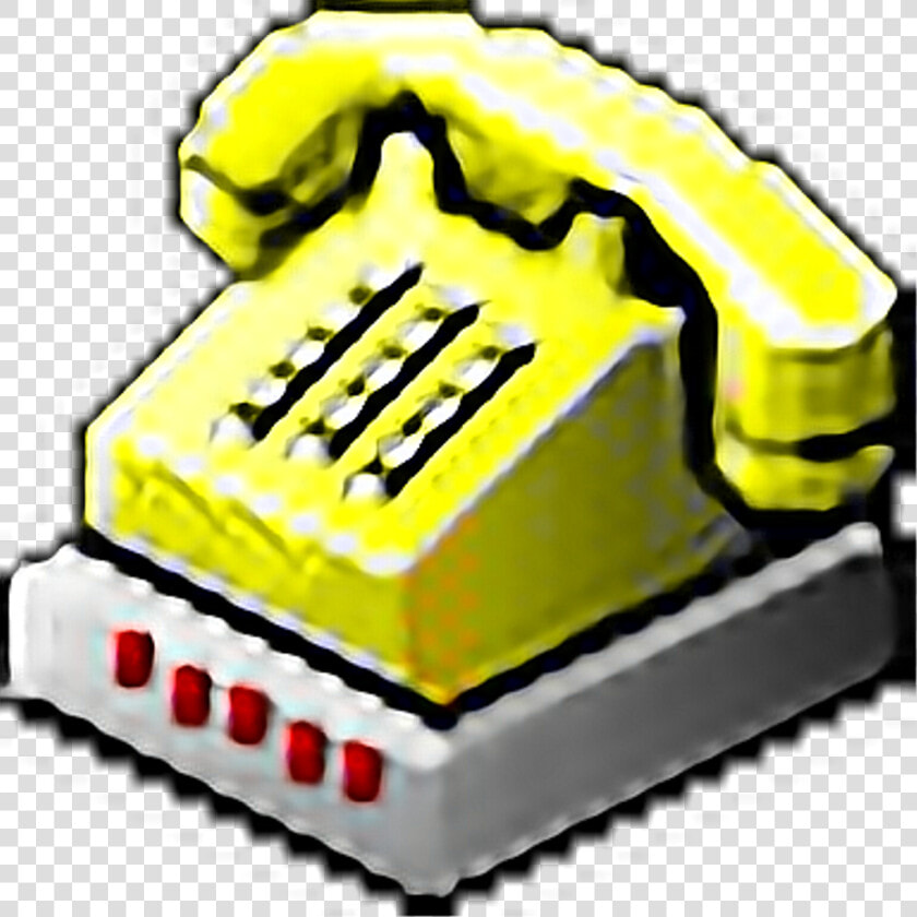 Phone Telephone Vaporwave Windows Windows98 Modem Dialu   Windows 98 Telephone Logo  HD Png DownloadTransparent PNG