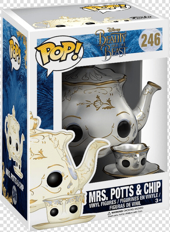 Beauty And The Beast Mrs Potts Pop Funko  HD Png DownloadTransparent PNG