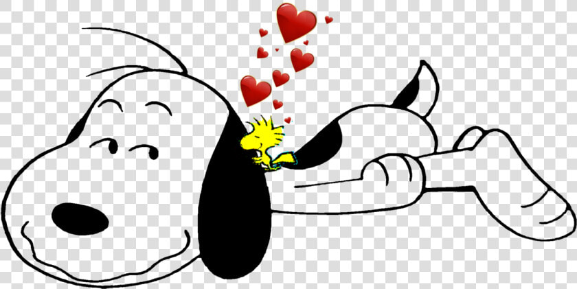Snoopy Love Png Banner Royalty Free Download   Snoopy In Love Png  Transparent PngTransparent PNG