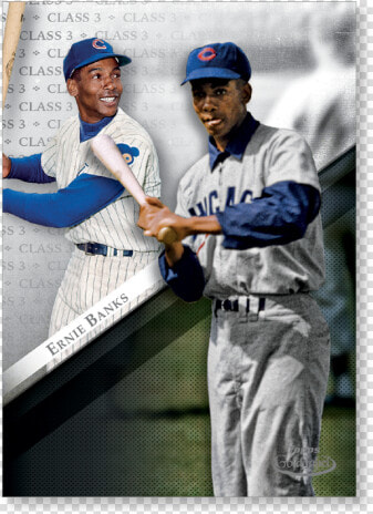 Ernie Banks 2019 Topps Gold Label Baseball Poster   Baseball Player  HD Png DownloadTransparent PNG