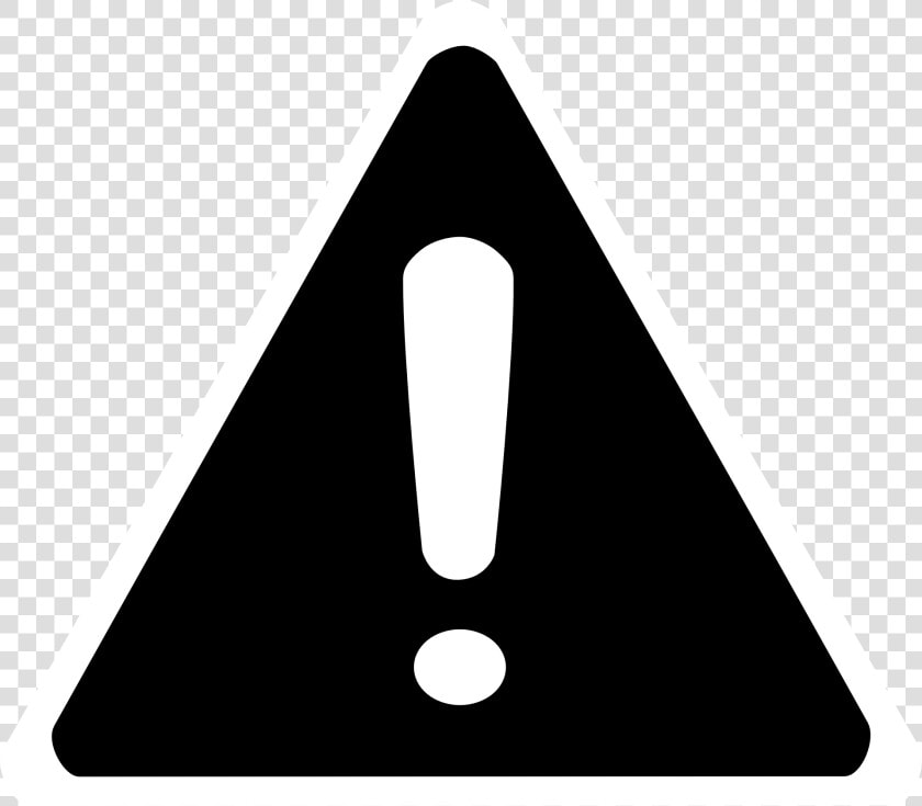 Warning  Sign  Attention  Caution  Danger  Symbol   Black Box Warning Symbol  HD Png DownloadTransparent PNG