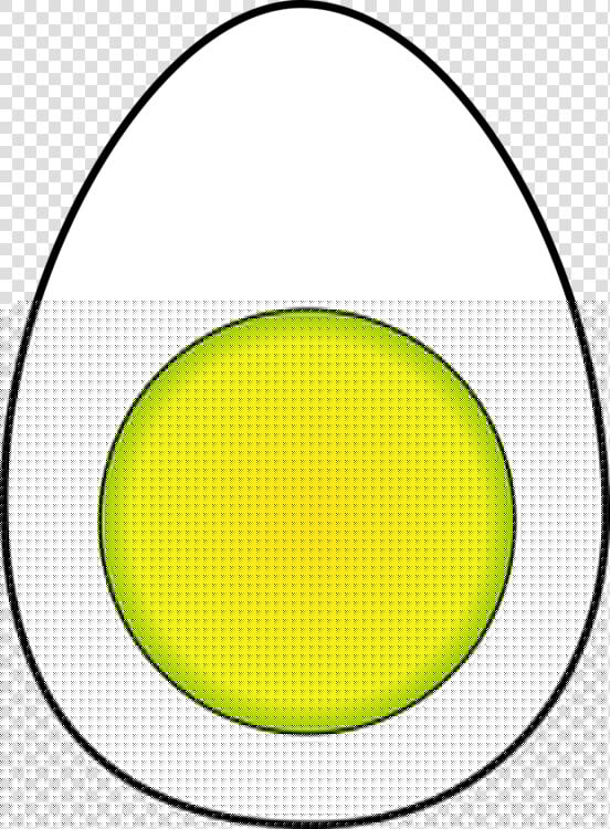 Area yellow green   Hard Boiled Egg Drawing  HD Png DownloadTransparent PNG