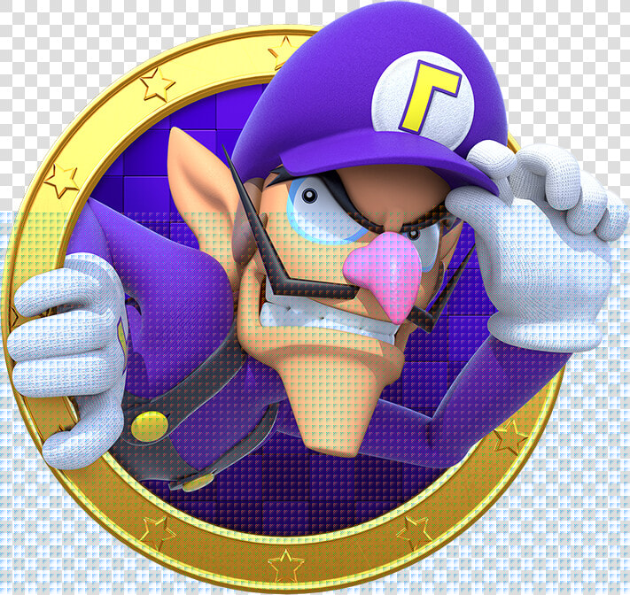 Mario Party Star Rush Waluigi  HD Png DownloadTransparent PNG