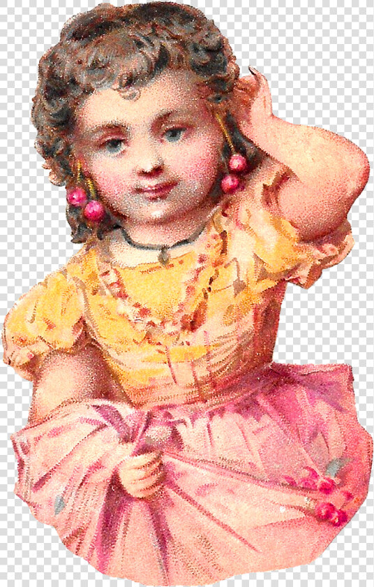 Free Girl Picking Cherries Digital Download Fruit Spring   Toddler  HD Png DownloadTransparent PNG