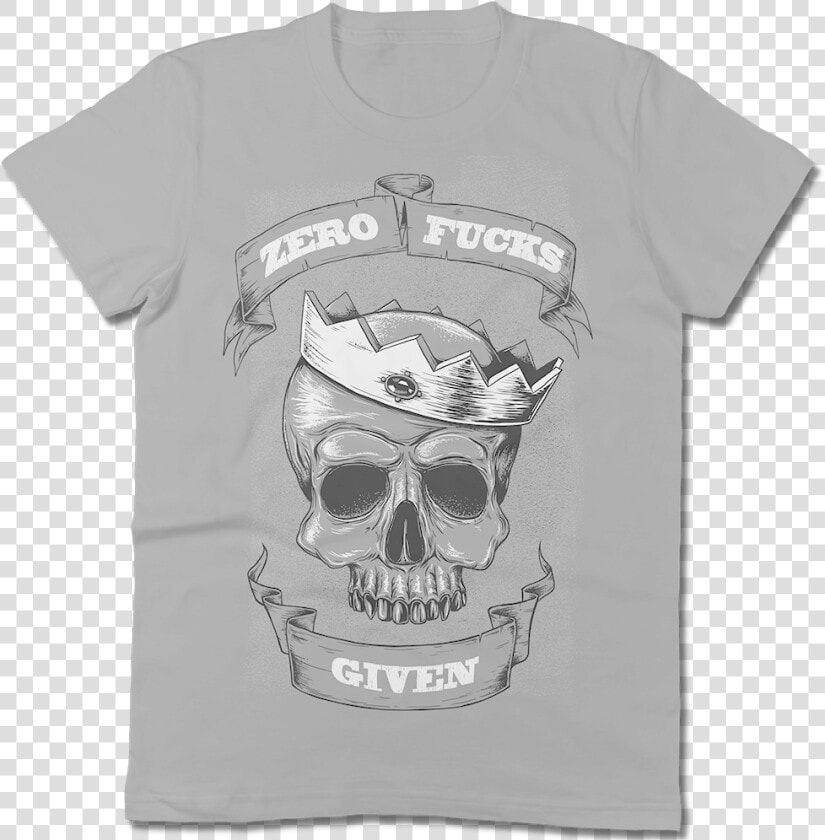 Zero Given Crowned Skull   Active Shirt  HD Png DownloadTransparent PNG