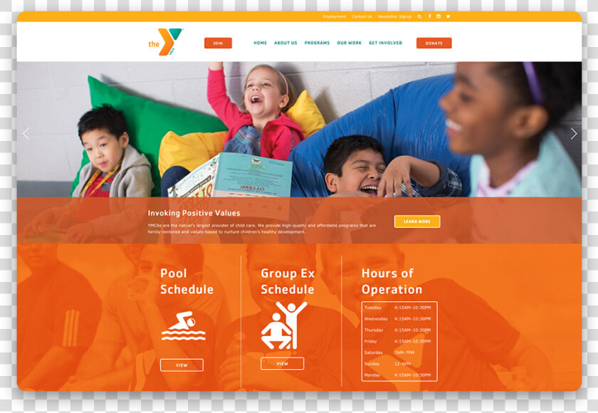 Ymca Website Designs Santa Maria Valley   Child Care Ymca  HD Png DownloadTransparent PNG