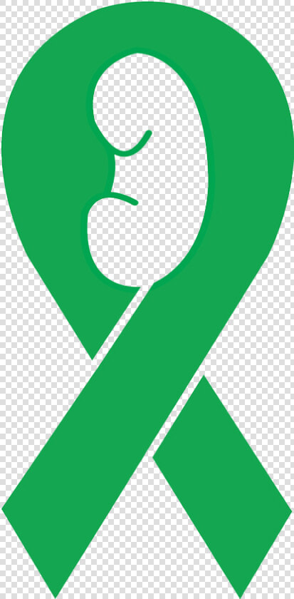 Green Ribbon Kidney Disease  HD Png DownloadTransparent PNG