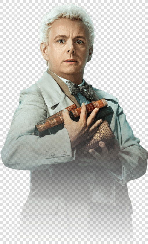 Aziraphale Good Omens Poster  HD Png DownloadTransparent PNG