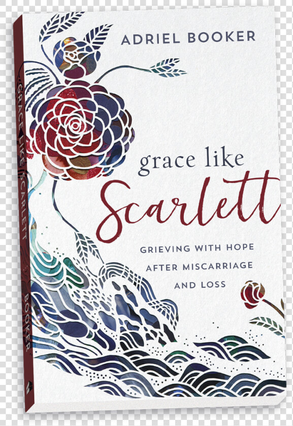 Booker Gracelikescarlett 3d Web   Grace Like Scarlett  Grieving With Hope After Miscarriage  HD Png DownloadTransparent PNG