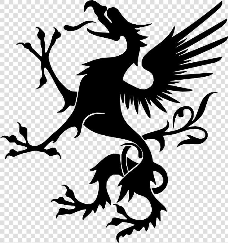 Gryphon Griffin Emblem   Coat Of Arms Dragon Png  Transparent PngTransparent PNG