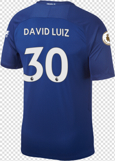 David Luiz Squad Jersey Shirt Number Chelsea Fc   Sports Jersey  HD Png DownloadTransparent PNG