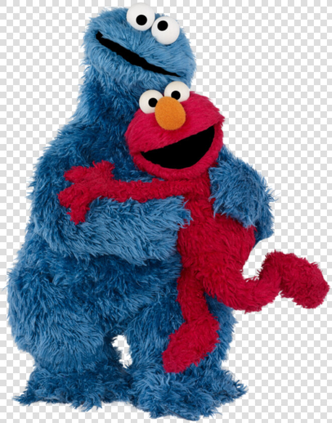Elmo And   Cookie Monster Elmo Sesame Street  HD Png DownloadTransparent PNG