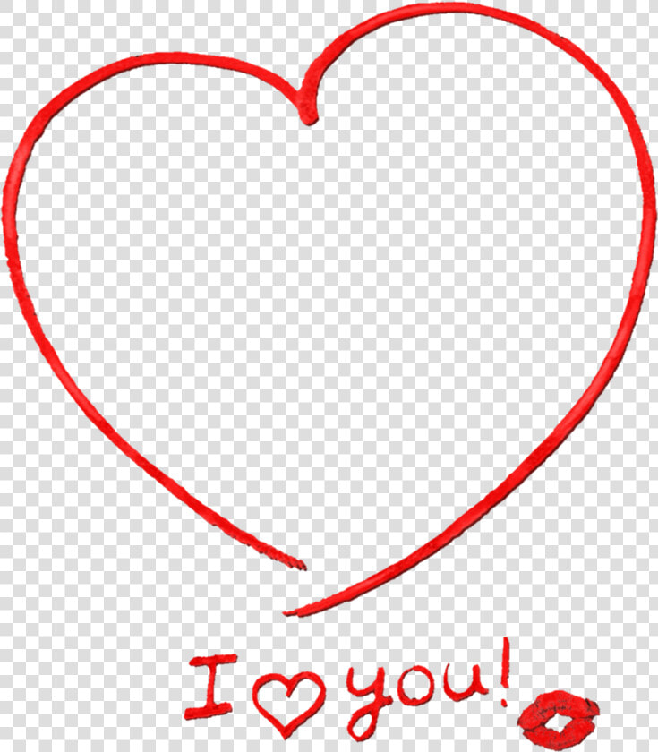  love  heart  iloveyou  handpainted  loveyou  kiss   Heart  HD Png DownloadTransparent PNG