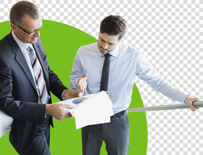 Two Businessmen Talking   Tcs Customers  HD Png DownloadTransparent PNG