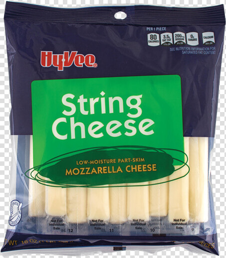 Hy Vee Mozzarella String Cheese  HD Png DownloadTransparent PNG