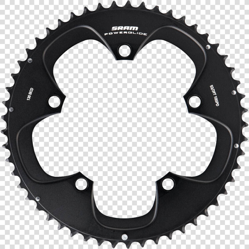 Sram Tsm 10 speed Chainring   Sram Red Black Chainring 50t 110 Bcd  HD Png DownloadTransparent PNG