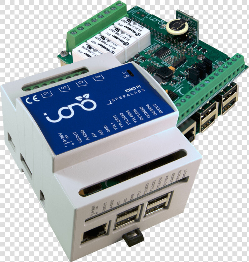 Industrial Raspberry Pi Plc   Raspberry Pi Plc Box  HD Png DownloadTransparent PNG