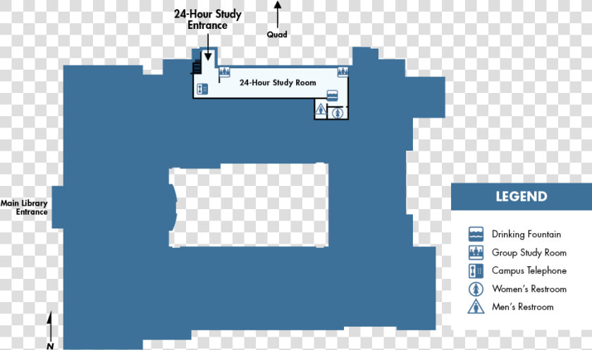 Shields Library Main Reading Room  HD Png DownloadTransparent PNG