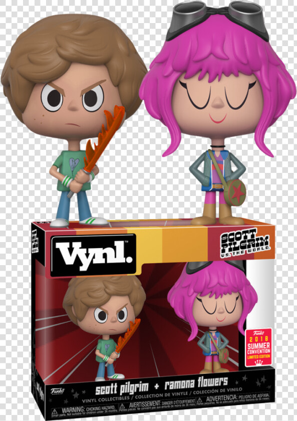 Scott Pilgrim Vynl Funko  HD Png DownloadTransparent PNG