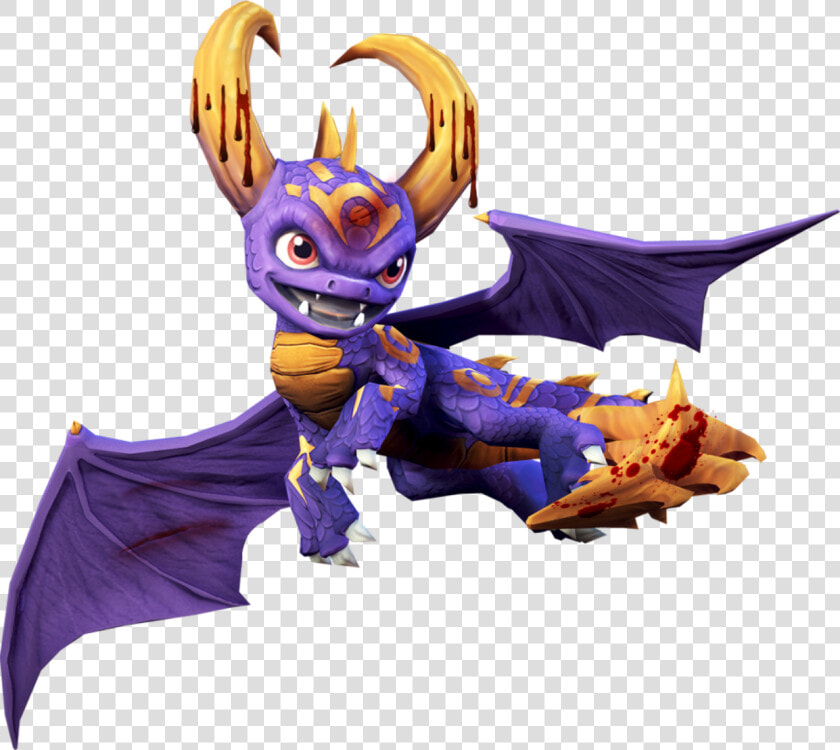  spyro  dragon  bloody   Skylanders Ring Of Heroes Spyro  HD Png DownloadTransparent PNG