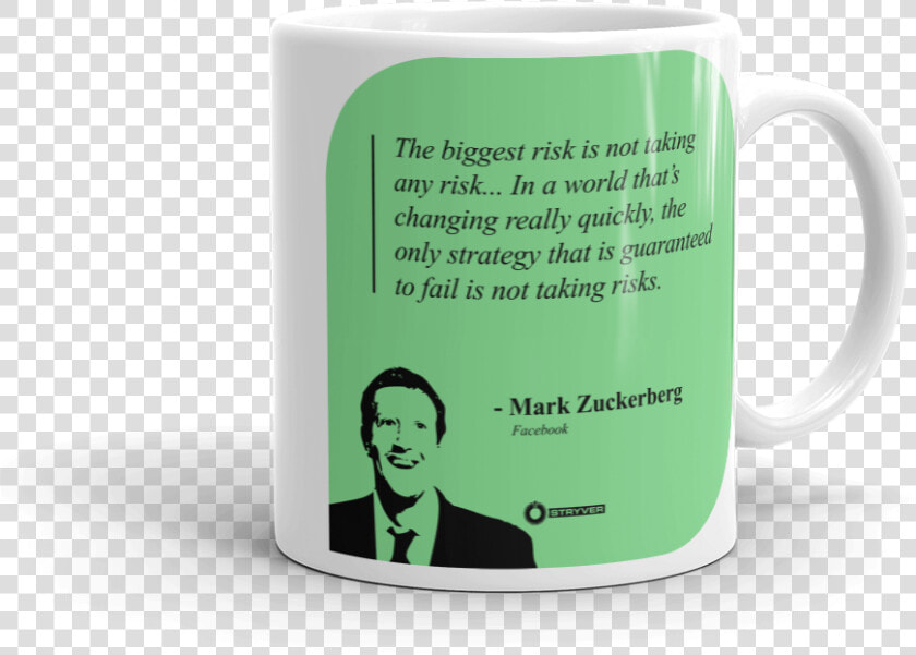 Mark Zuckerberg Guaranteed Failure Is Not Taking Risk   Coffee Cup  HD Png DownloadTransparent PNG
