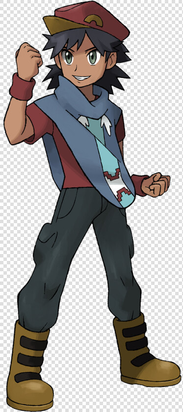 Cute Pokemon Trainer Boys   Boy Cute Pokemon Trainer  HD Png DownloadTransparent PNG