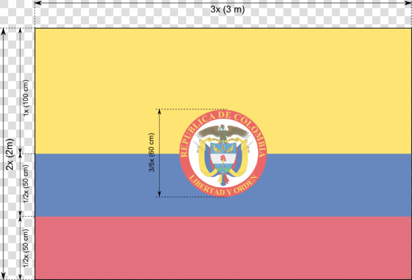 Presidential Flag Of Colombia   Colombia  HD Png DownloadTransparent PNG