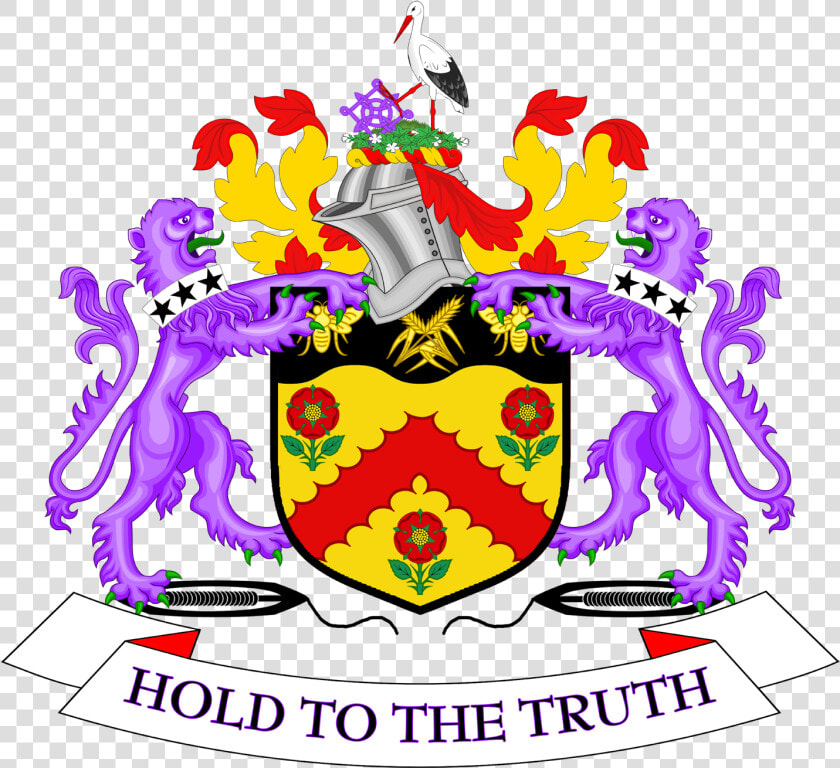 Coat Of Arms Of Burnley Borough Council   City Of Salford Crest  HD Png DownloadTransparent PNG