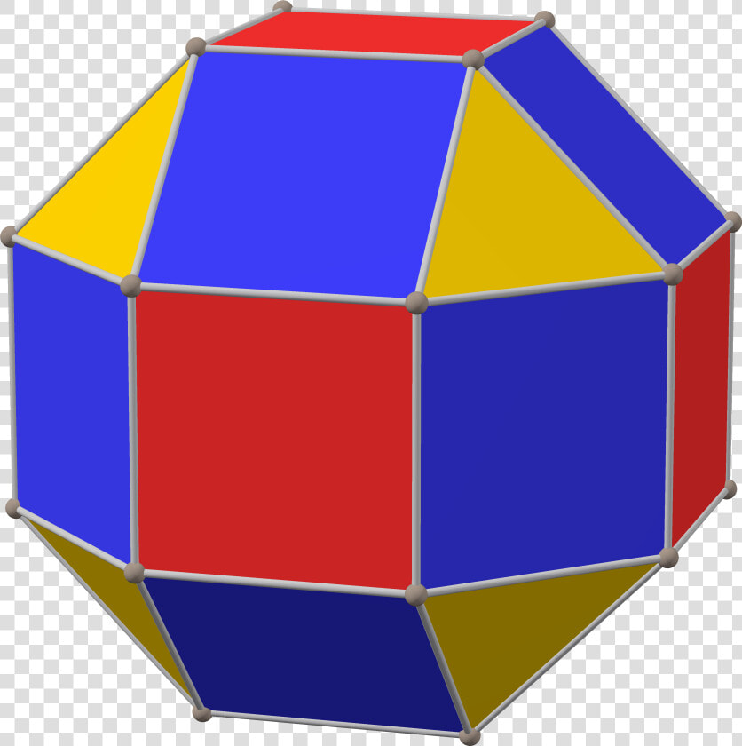 Polyhedron Small Rhombi 6 8 Max   Polyhedron  HD Png DownloadTransparent PNG