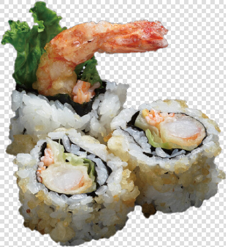 Shrimp Tempura Roll   Shrimp Tempura Sushi Png  Transparent PngTransparent PNG