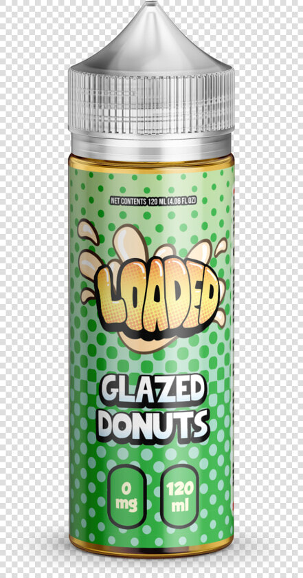 Glazed Donut   Loaded   Raspberry Eclair Loaded E Liquid  HD Png DownloadTransparent PNG