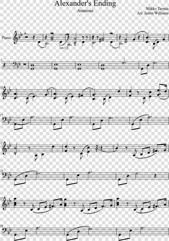 Amnesia The Dark Descent Alexander Ending Sheet  HD Png DownloadTransparent PNG