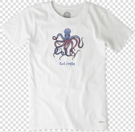 Women S Crafty Octopus Crusher Tee   Hilarious T Shirt For Men  HD Png DownloadTransparent PNG