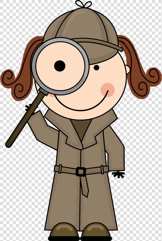 Detective Clipart Free   Detective Magnifying Glass Clip Art  HD Png DownloadTransparent PNG