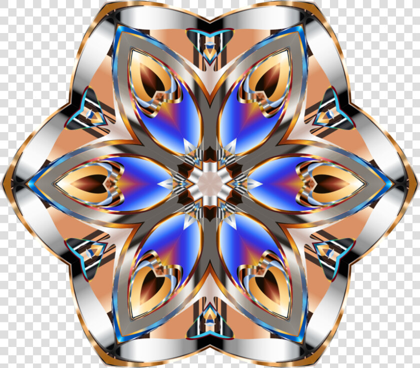 Cobalt Blue electric Blue diamond   Fractal Art  HD Png DownloadTransparent PNG